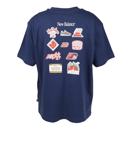 ニューバランス（new balance）Sticker Pack ショートスリーブTシャツ MT62N09JNNY