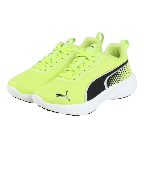 プーマ（PUMA）ジュニアスポーツシューズ スニーカー スピードモンスターV5 PL GR フラッシュグリーン 31395907 スポーツ カジュアル シューズ