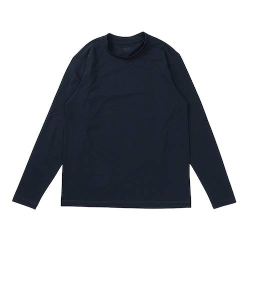 デュアリグ（DUARIG）ベーシック ドライプラス PBTKNIT 長袖Tシャツ 6S0024-TRCT-863CD DBLU