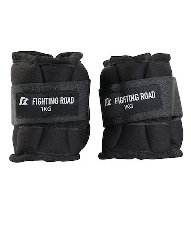 ファイティングロード（FIGHTING ROAD）リスト アンクルウェイト 1.0kg 2個セット FR23CMS0091 BLK