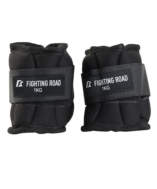 ファイティングロード（FIGHTING ROAD）リスト アンクルウェイト 1.0kg 2個セット FR23CMS0091 BLK