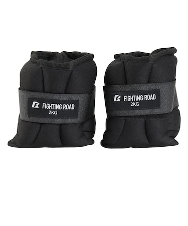 ファイティングロード（FIGHTING ROAD）リスト アンクルウェイト 2.0kg 2個セット R23CMS0093 BLK