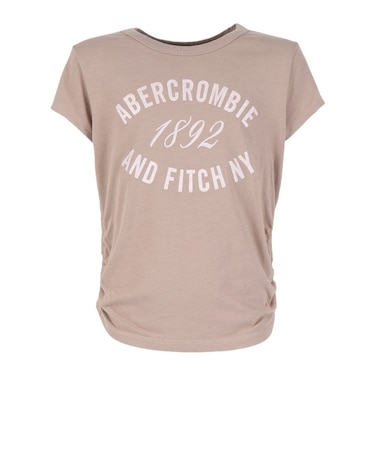 アバクロンビー&フィッチ（Abercrombie & Fitch）ジュニア ANF 1892 RUCHED 半袖Tシャツ 43AJ73-J8N