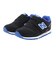 ニューバランス（new balance）ジュニアスニーカー スポーツシューズ 373 フック アンド ループ ブラック ブルー I3739Y3 W カジュアル…