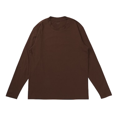 デュアリグ（DUARIG）ベーシック ドライプラス PBTKNIT 長袖Tシャツ 6S0024-TRCT-863CD BRN