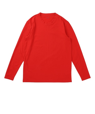 デュアリグ（DUARIG）ベーシック ドライプラス PBTMESH 長袖Tシャツ 6S0019-TRCT-863CD RED