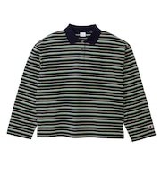 チャンピオン(CHAMPION)ロングスリーブボーダーポロシャツ CW-E401 370