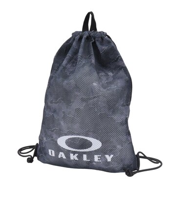 オークリー（OAKLEY）ナップザック Essential Code Pack 9.0 黒×グレー 14L FOS901974-64H メッシュ素材 ジムバッ…