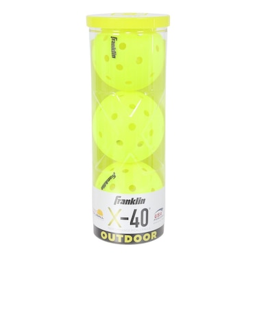フランクリン（Franklin）X-40 屋外用 ピックルボール 3個セット 52821