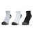 アンダーアーマー（UNDER ARMOUR）パフォーマンステック ローカット ソックス 3足組 6015137 011