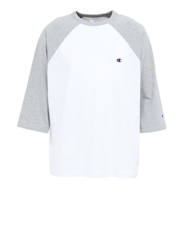 チャンピオン（CHAMPION）3/4ラグランスリーブTシャツ C3-E415 006