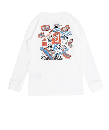ナイキ（NIKE）ジュニア ロングスリーブ Tシャツ BOXY RACE IO1994-100