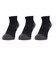 アンダーアーマー（UNDER ARMOUR）パフォーマンステック ローカット ソックス 3足組 6015137 008