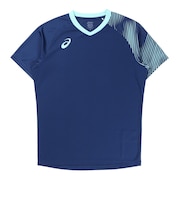 アシックス(ASICS)バレーボールウェア ドライグラフィックプラクティス長袖Tシャツ 2053A281.400