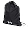 アンダーアーマー（UNDER ARMOUR）ナップザック OZSEE COLOR サックパック 黒 6020415 001 ジムバッグ ドローストリング