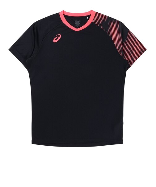 アシックス（ASICS）バレーボールウェア ドライグラフィックプラクティス長袖Tシャツ 2053A281.001