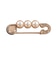 クロックス（crocs）ジビッツ チャーム ゴールド アンド パール ピン 10014487