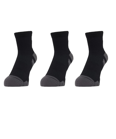 アンダーアーマー（UNDER ARMOUR）パフォーマンステック クオーター ソックス 3足組 6015138 008