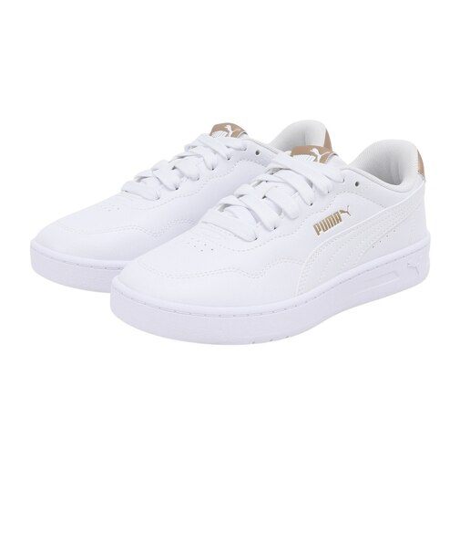 プーマ(PUMA)スニーカー スポーツシューズ コート ラリー メタリック グラム ホワイト 40825001 スポーツ カジュアル シューズ
