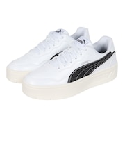プーマ（PUMA）スニーカー スポーツシューズ コート ラリー スカイ デニム 2 ホワイト ブラック 40886301 スポーツ カジュアル シューズ