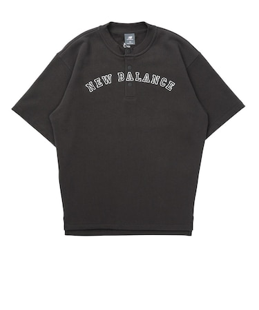 ニューバランス（new balance）大谷翔平シグネチャーヘンリーネックショートスリーブTシャツ MT62V56ZBLK