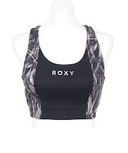 ロキシー（ROXY）水陸両用 フィットネス FEEL FREE 柄プリントブラトップ RBR264534 BLK