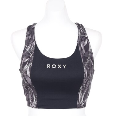 ロキシー(ROXY)水陸両用 フィットネス FEEL FREE 柄プリントブラトップ RBR264534 BLK