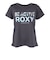 ロキシー（ROXY）水陸両用 フィットネス BE ACTIVE 箔MIXプリント 半袖Tシャツ RST264543 GRY