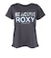 ロキシー（ROXY）水陸両用 フィットネス BE ACTIVE 箔MIXプリント 半袖Tシャツ RST264543 GRY