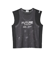 アクター（AKTR）バスケットボールウェア F.A. FAKE SP スリーブレスTシャツ 226-001005 BK