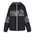 ロキシー（ROXY）フィットネス FEEL FREE 柄プリントジップフーディー パーカー RJK264529 BLK