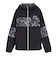 ロキシー（ROXY）フィットネス FEEL FREE 柄プリントジップフーディー パーカー RJK264529 BLK