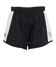 ロキシー（ROXY）フィットネス EARTHY CRISP 配色ランニングショートパンツ RPT264502 BLK
