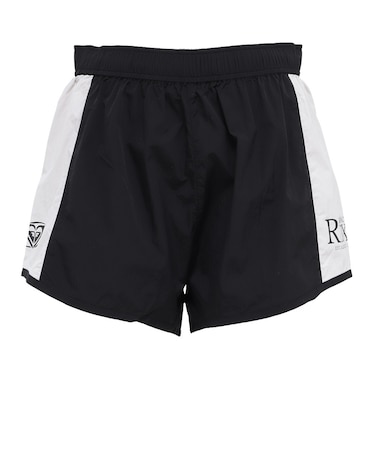 ロキシー(ROXY)フィットネス EARTHY CRISP 配色ランニングショートパンツ RPT264502 BLK