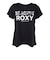 ロキシー（ROXY）水陸両用 フィットネス BE ACTIVE 箔MIXプリント 半袖Tシャツ RST264543 BLK