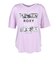 ロキシー（ROXY）水陸両用 フィットネス FEEL FREE バックロング グラフィック半袖Tシャツ RST264532 LAV
