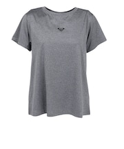 ロキシー（ROXY）フィットネス MY 1ST ROXY 3Dポイントロゴ半袖Tシャツ RST264525 GRY