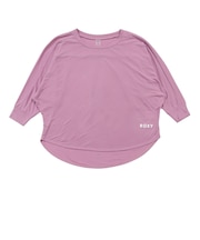 ロキシー（ROXY）フィットネス FEEL FREE ルーズ 七分袖ドルマンスリーブTシャツ RST264538 MAU