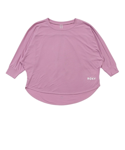 ロキシー(ROXY)フィットネス FEEL FREE ルーズ 七分袖ドルマンスリーブTシャツ RST264538 MAU