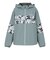 ロキシー（ROXY）フィットネス FEEL FREE 柄プリントジップフーディー パーカー 26FW RJK264529 GRN
