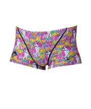 スピード（SPEEDO）競泳水着 メンズ 水泳 モルガフラワードッグターンズボックス ピンク S-Lサイズ ST52659MU PN レッグ丈 トレーニング水着