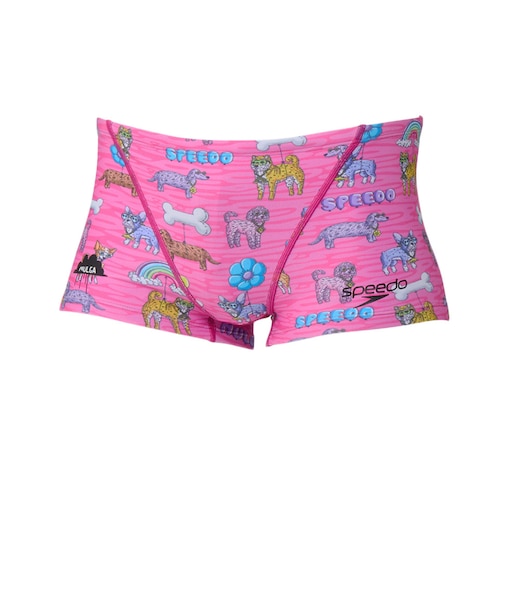スピード（SPEEDO）競泳水着 メンズ 水泳 モルガバルーンドッグターンズボックス ピンク S-Lサイズ ST52651MU PN レッグ丈 トレーニング水着