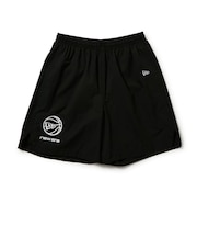 ニューエラ(NEW ERA)バスケットボール ウーブン ショートパンツ Round Ball Brand Name Logo 15135362