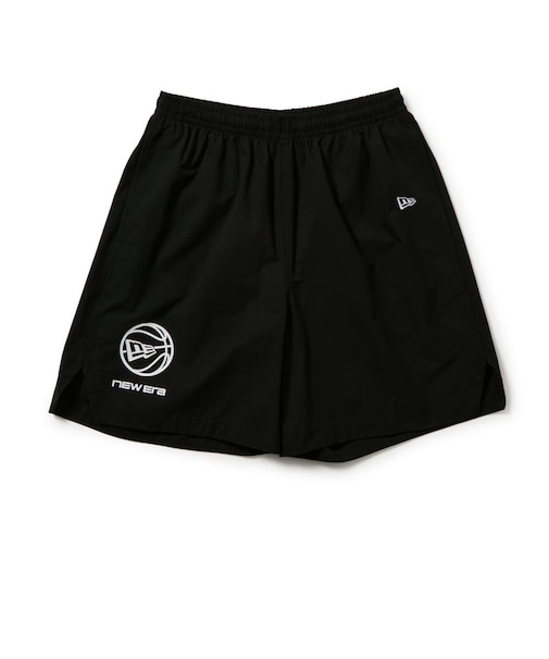 ニューエラ（NEW ERA）バスケットボール ウーブン ショートパンツ Round Ball Brand Name Logo 15135362