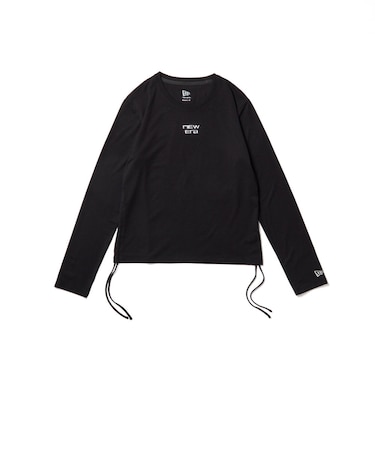 ニューエラ(NEW ERA)長袖 サイド ドローストリング Tシャツ TPUロゴ 15135323
