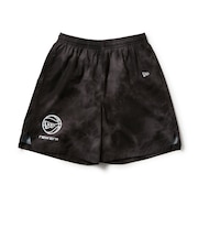 ニューエラ(NEW ERA)バスケットボール ウーブン ショートパンツ Round Ball Brand Name Logo タイダイ 15135361