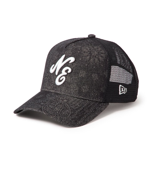 ニューエラ（NEW ERA）キャップ 9FORTY A-Frame トラッカー Laser Burn Out Denim 15137102