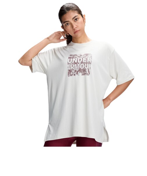 アンダーアーマー(UNDER ARMOUR)テック オーバーサイズド グラフィック ショートスリーブTシャツ 半袖6016797 110