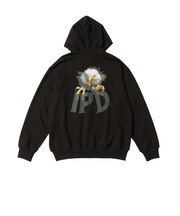 パーカー EAGLE ジップ フーディ IPDZHES-1223-BLK