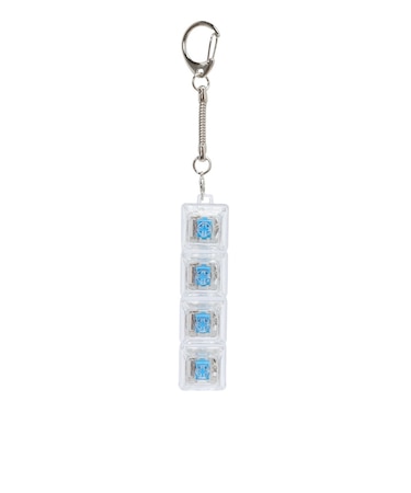 キーホルダー KACHI KACHI キーボードクリッカー 4P LED クリア KACHI-006
